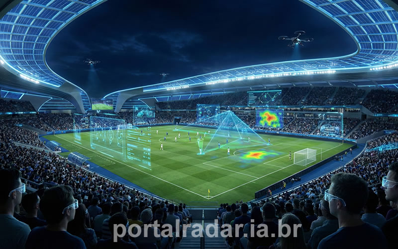 Copa 2026: Estádios Inteligentes e a IA no Futebol